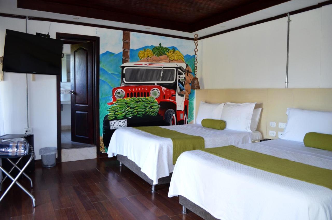 Aromarte Finca Hotel Филандия Экстерьер фото